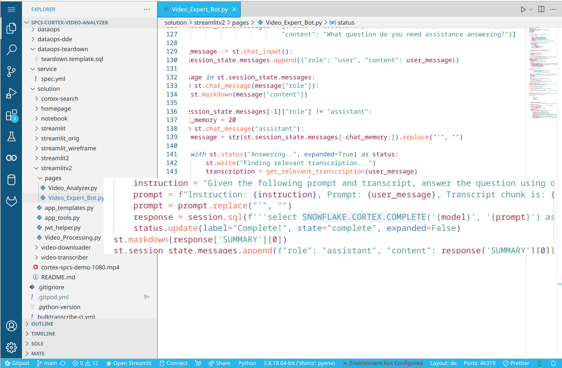Building Data Applications using Snowflake Cortex ML and LLMs