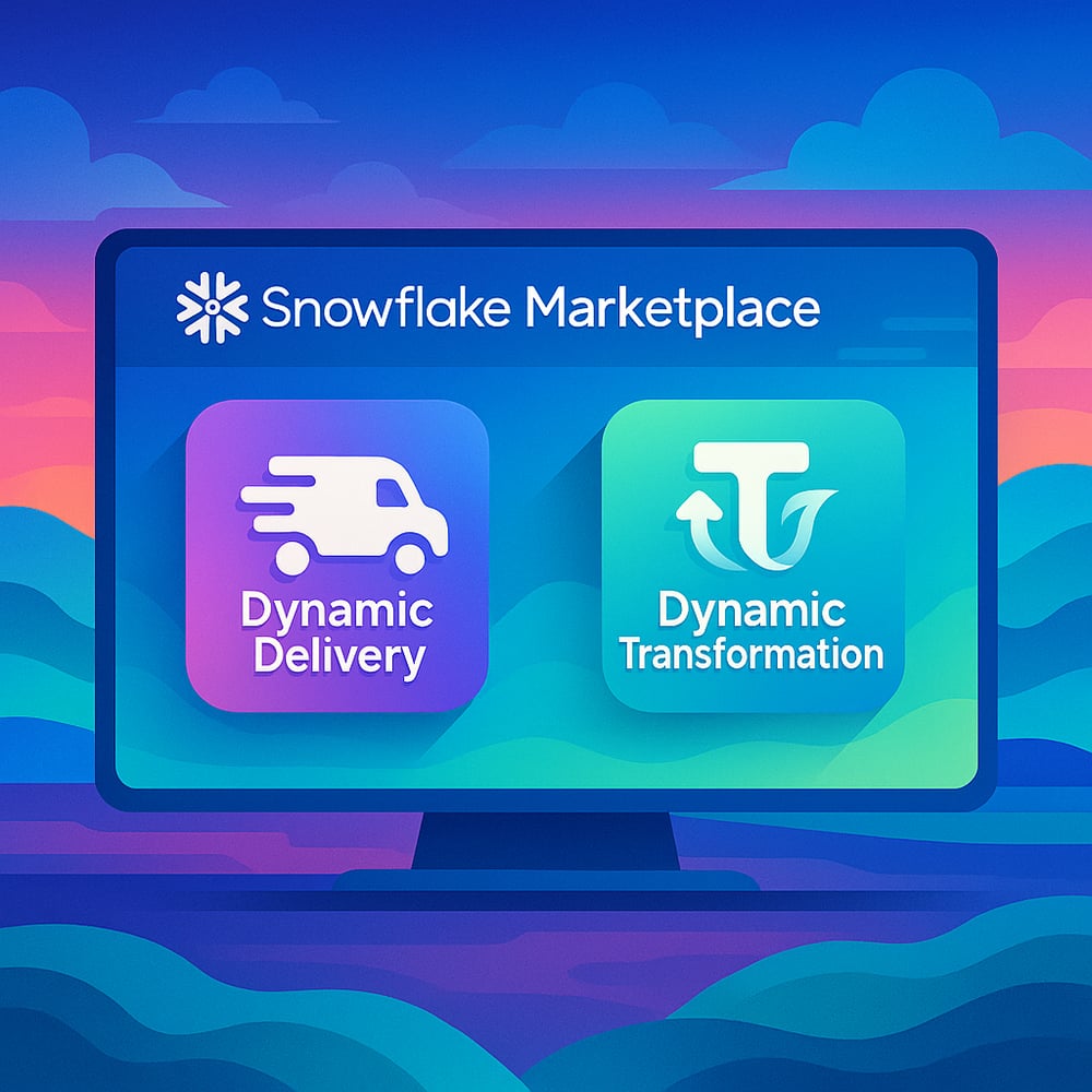 Dynamic Suite Goes GA: Faster Data Engineering for Every Snowflake Customer