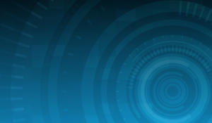 Abstract blue circles