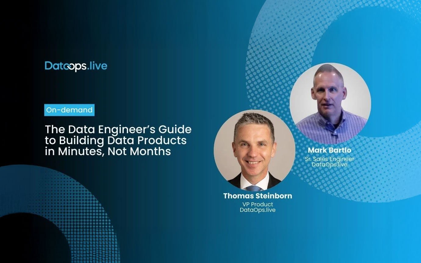 The Data Engineer's Guide to Building Data Products in Minutes, not Months