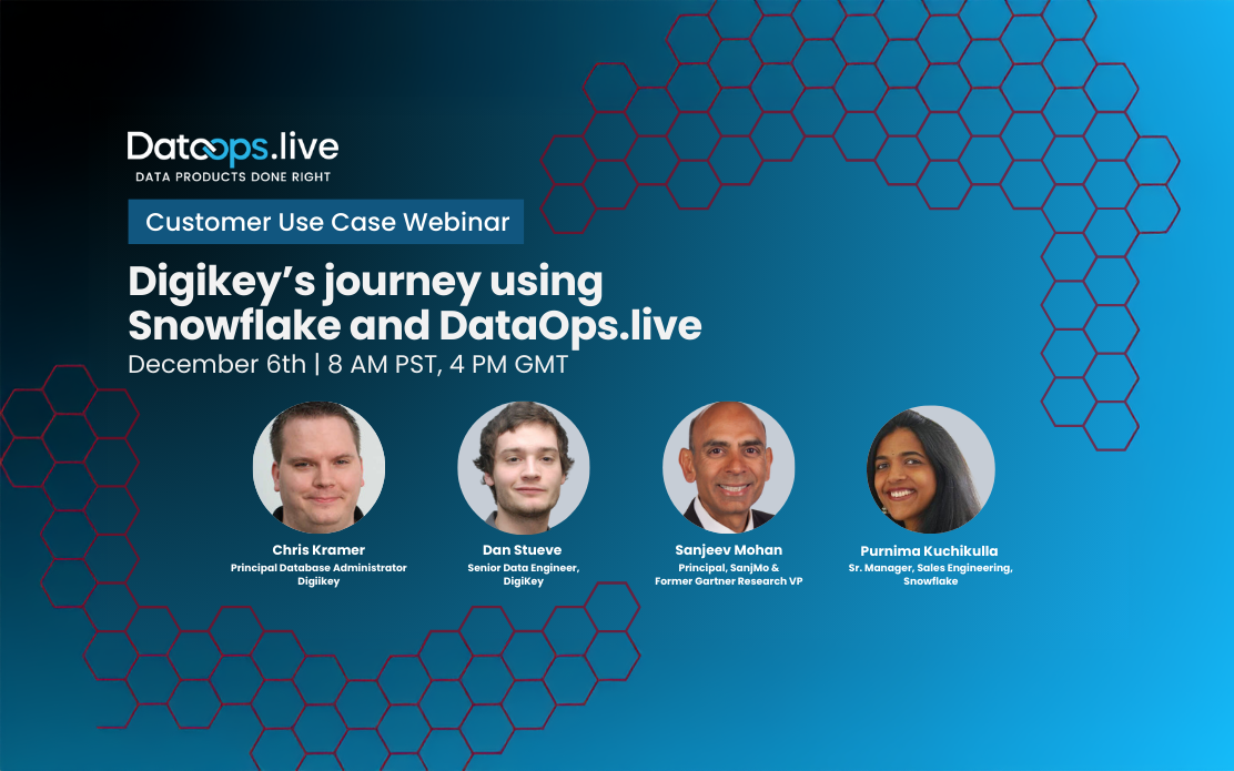 Digikey's Journey Using Snowflake and DataOps.live