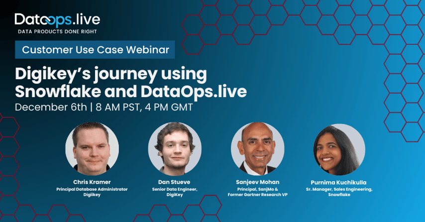 Digikeys journey using Snowflake and DataOps.live  (1)
