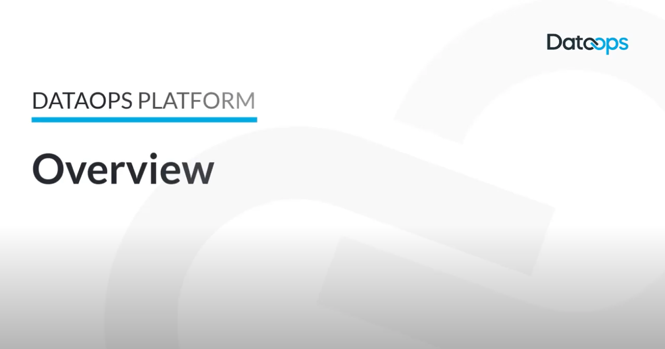 DataOps.live Platform Overview