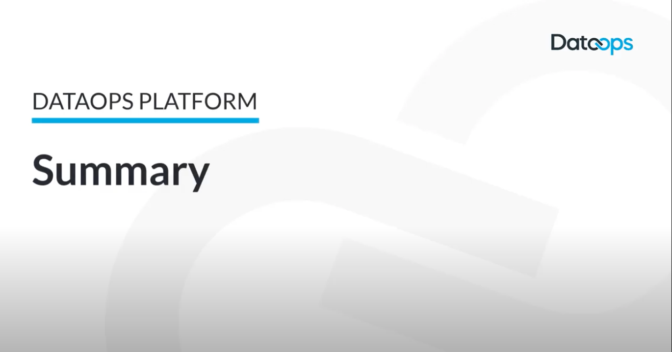 DataOps.live Platform Summary