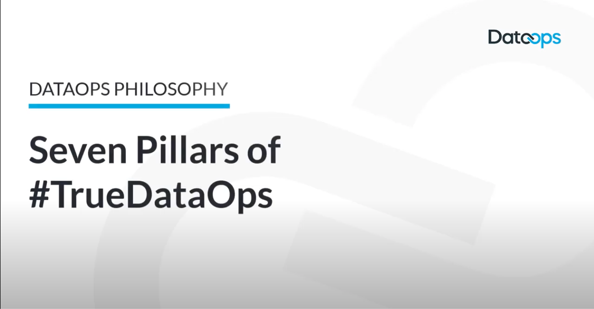 DataOps Seven Pillars